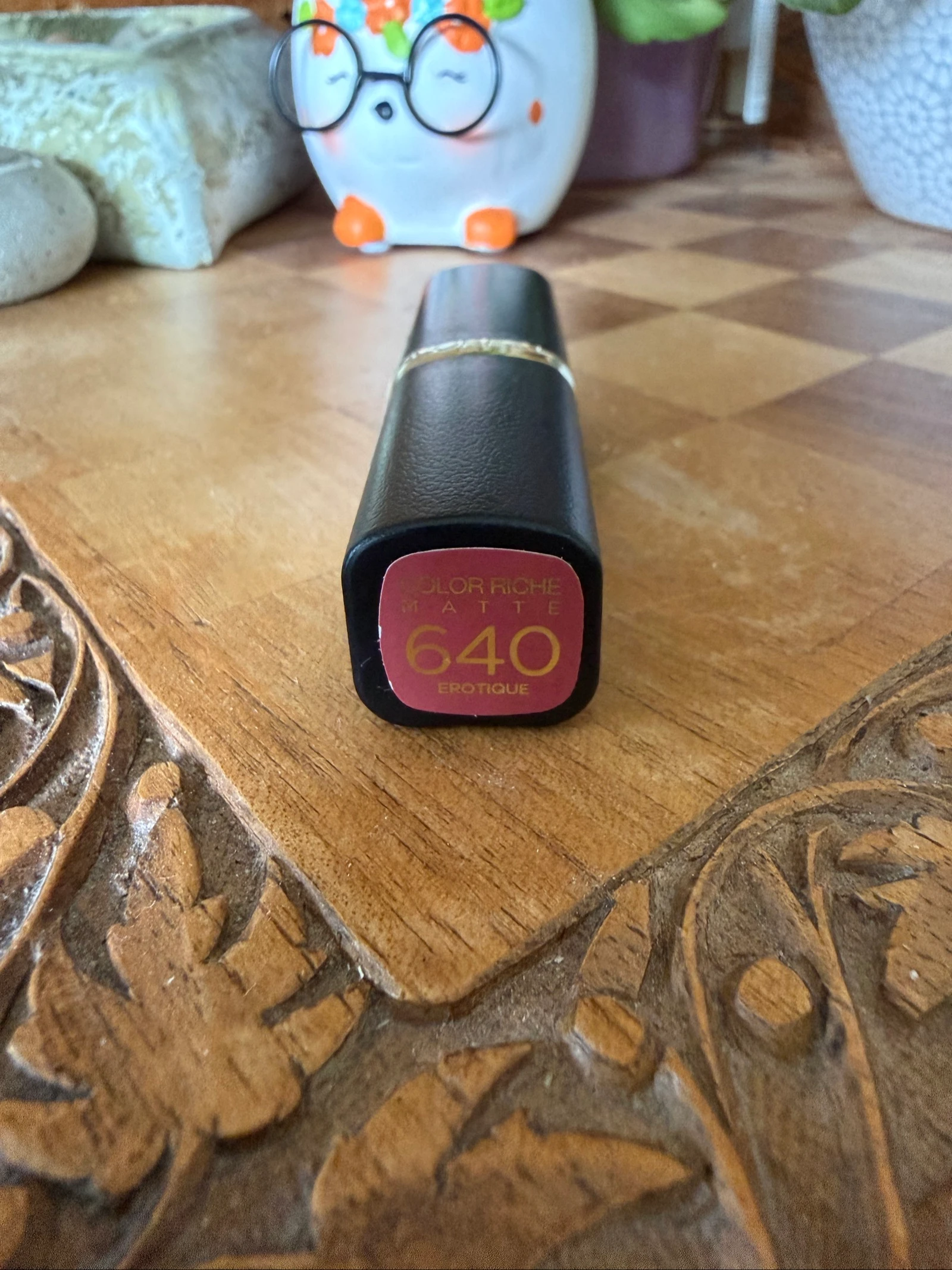 Batom L'Oréal 640 Cor Riqueza Fosca – photo 2